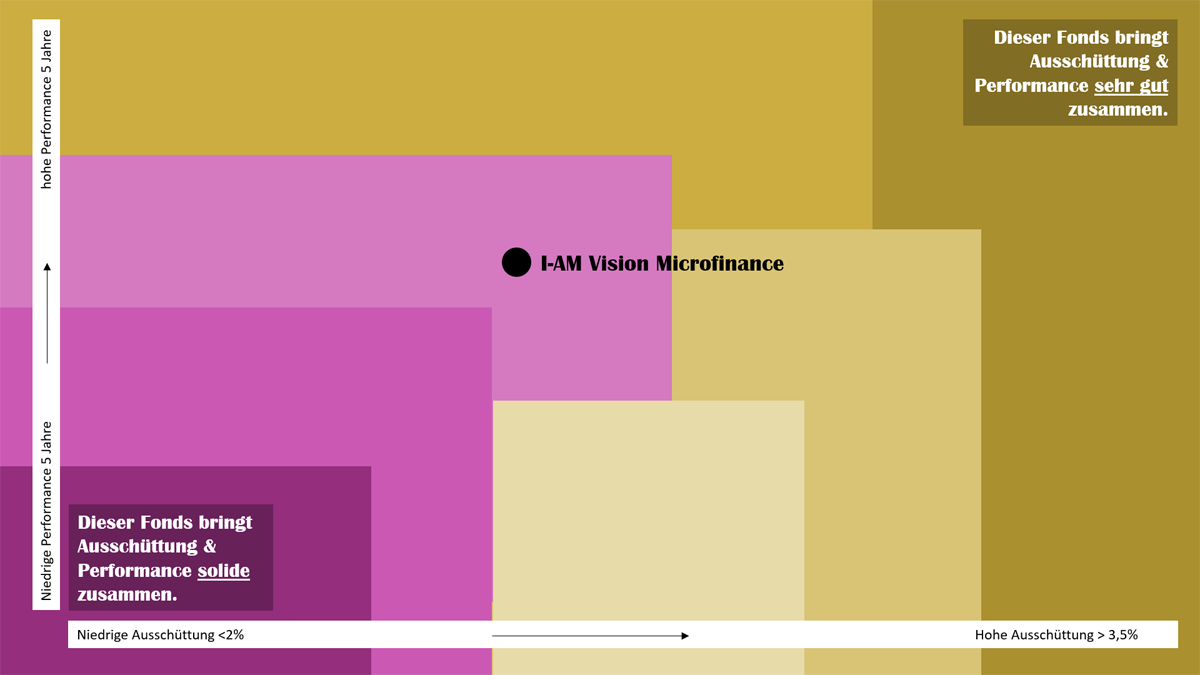 Ausschüttung & Performance: I-AM Vision Microfinance