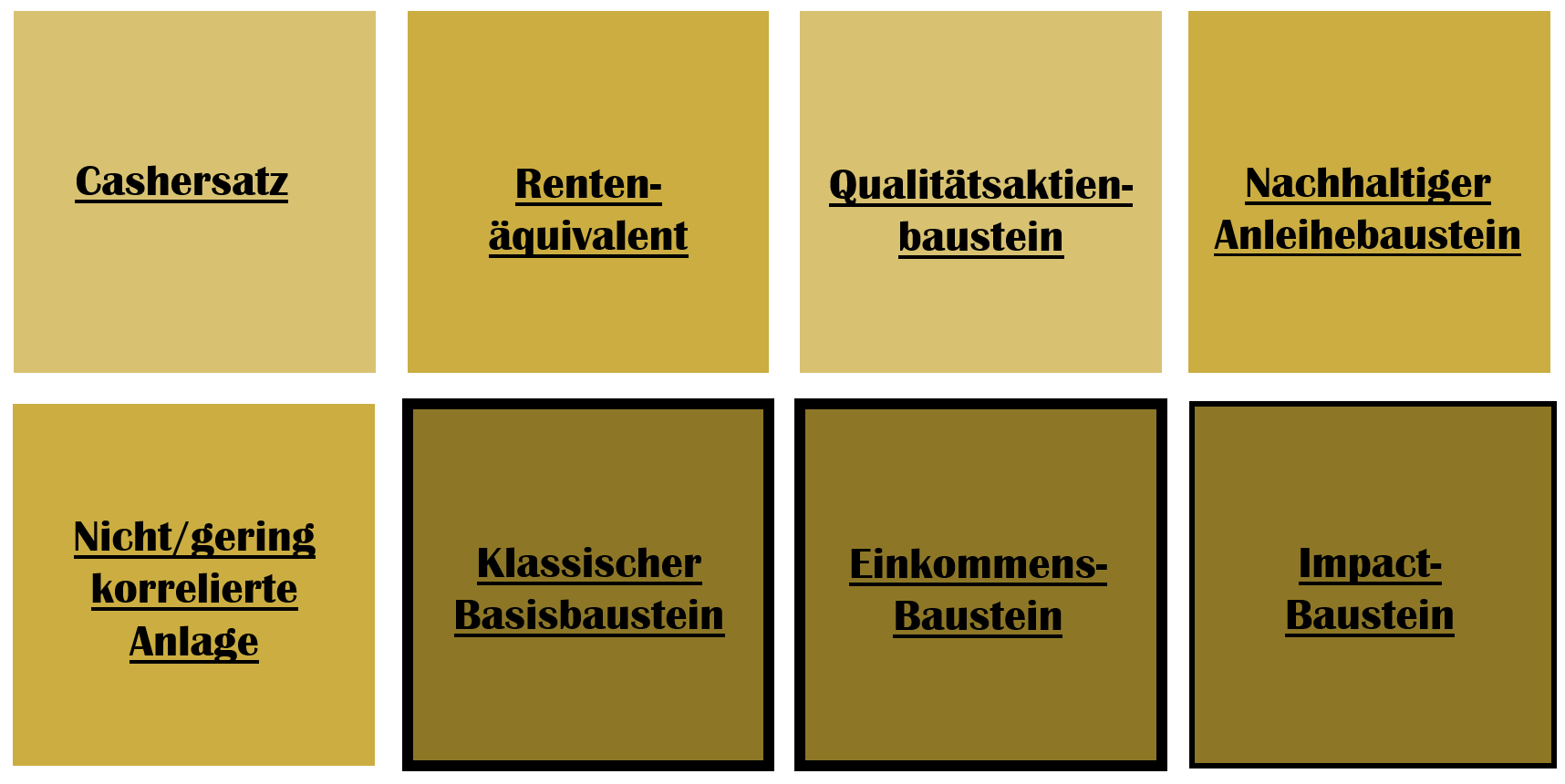 Einsatzbereich des Fonds im Stiftungsportfolio: Bantleon Changing World